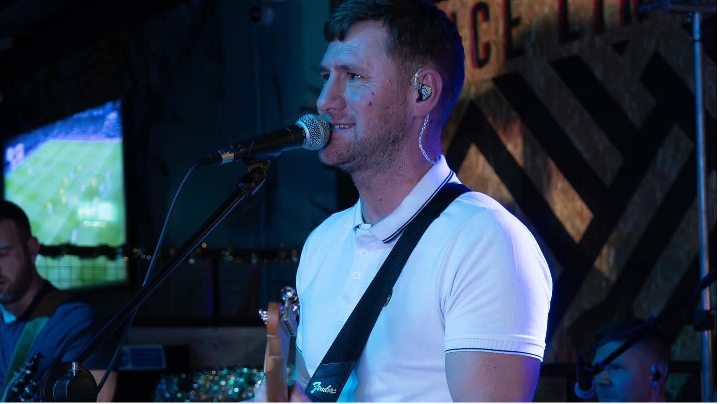 The Helluvas performing live